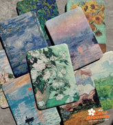 Custom Name Van Gogh Vase with Pink Roses Oil Painting iPad case, Free Personalization